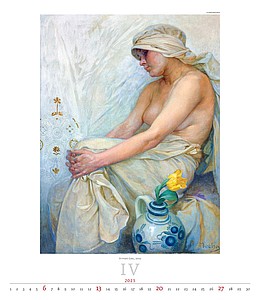 Expressionism 2026, nástěnný kalendář, prodloužená záda