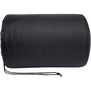 Fleecová deka velikosti 220 × 250 cm, černá