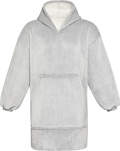 FRAZADA Unisex mikinová televizní deka, šedá