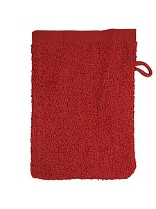 Froté žíňka 16x21 cm, 500g, tmavě červená