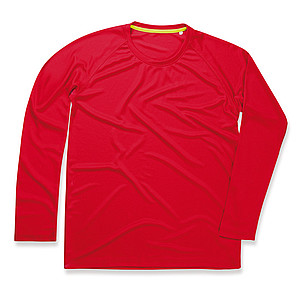 Funkční tričko STEDMAN ACTIVE 140 LONG SLEEVE MEN červená S