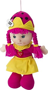 GIRL DOLL Textilní panenka, holčička, nadruženo - reklamní předměty