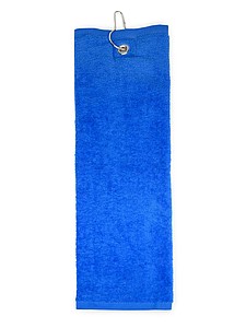 Golfový ručník 40x50 cm, 450 gr/m2, královská modrá - reklamní předměty