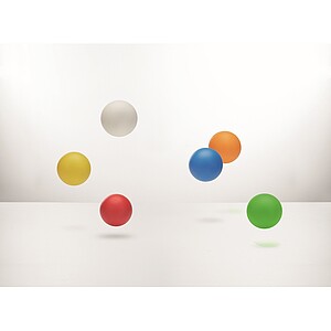 Gumový skákací míč, červená