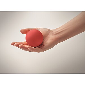 Gumový skákací míč, červená