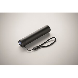 Hliníková baterka, černá