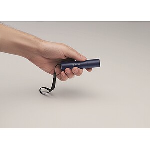 Hliníková dobíjecí svítilna, námořní modrá