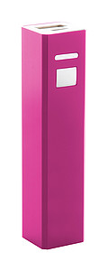 Hliníková powerbanka 2200mAh, růžová