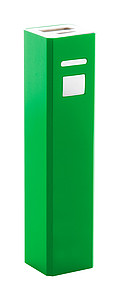 Hliníková powerbanka 2200mAh, zelená
