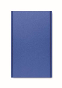 Hliníková powerbanka 4000mAh, modrá