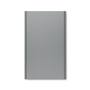 Hliníková powerbanka 4000mAh, šedá