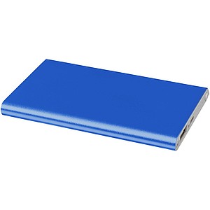 Hliníková powerbanka Pep 4 000 mAh, královská modrá