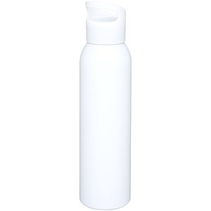 Hliníková sportovní láhev na pití, 650ml, bílá - reklamní předměty