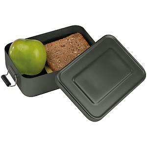 Hliníkový lunchbox, antracitový