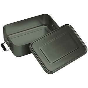 Hliníkový lunchbox, antracitový
