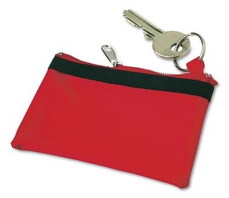 HOLMES Pouzdro na klíče,červená,nylon