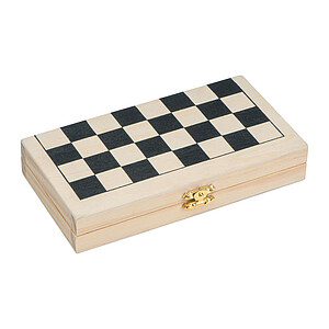 Hra backgammon, šachy a dáma - reklamní předměty