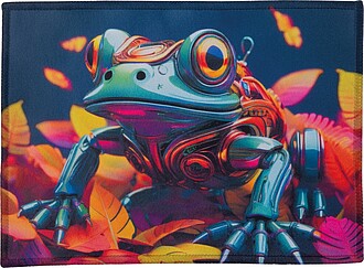 Hrubý čistící hadřík, bílá