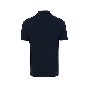 Iqoniq polokošile z recyklované bavlny, námořní modrá, XL