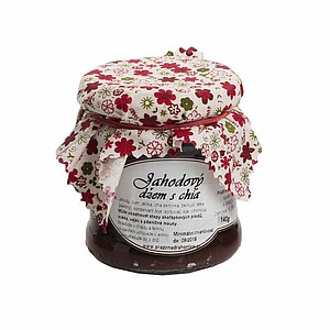 JAMÍK - ovocný džem 140g, jahodový - reklamní předměty