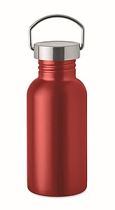 Jednostěnná láhev 500ml, červená