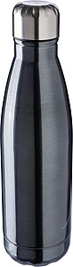 Jednostěnná nerezová lahev 650 ml, gun metal - reklamní předměty