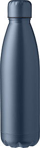 Jednostěnná nerezová láhev na pití, 700ml, modrá - reklamní předměty