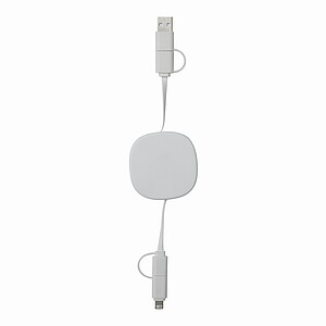 Kabel pro nabíjení a přenos dat, bílá