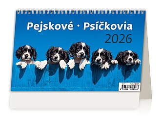 Kamarádi 2026, stolní kalendář - reklamní kalendáře