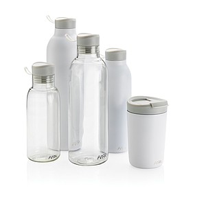 KASTORIA Vakuová termoska z recyklované nerezové oceli, 500 ml, bílá