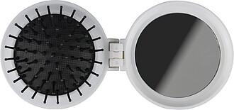 Kazeta s kartáčkem a zrcátkem, bílá