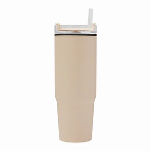 KEFALON Dvoustěnný XXL hrnek, 900 ml, béžová