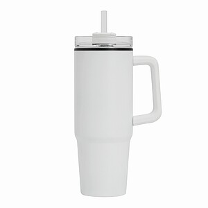 KEFALON Dvoustěnný XXL hrnek, 900 ml, bílá