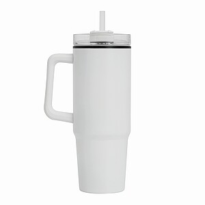 KEFALON Dvoustěnný XXL hrnek, 900 ml, bílá
