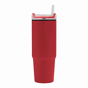 KEFALON Dvoustěnný XXL hrnek, 900 ml, červená