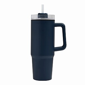 KEFALON Dvoustěnný XXL hrnek, 900 ml, námořní modrá