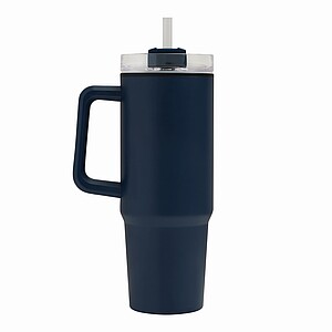 KEFALON Dvoustěnný XXL hrnek, 900 ml, námořní modrá