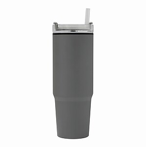 KEFALON Dvoustěnný XXL hrnek, 900 ml, šedá