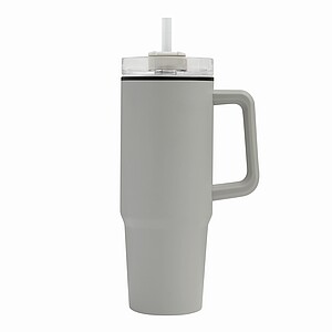 KEFALON Dvoustěnný XXL hrnek, 900 ml, světle šedá