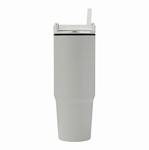 KEFALON Dvoustěnný XXL hrnek, 900 ml, světle šedá