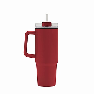 KEFALON Dvoustěnný XXL termohrnek, 900 ml, červená