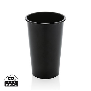Kelímek 450ml z recyklovaného hliníku, černý