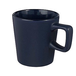 Keramický hrnek o objemu 280 ml, námořní modrá - reklamní hrnky