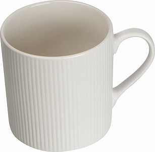Keramický hrnek s vroubky, 400ml - reklamní hrnky