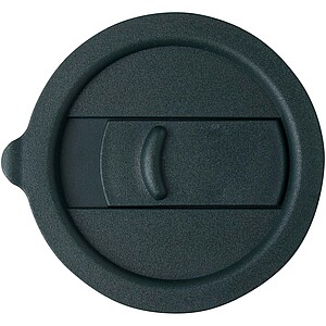 Keramický kelímek se silikonovým obalem a plastovým víčkem 330ml, zelená