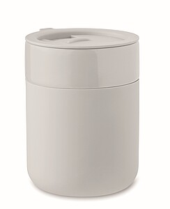 Keramický pohárek 330 ml, bílá - reklamní hrnky