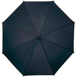 Klasický deštník, pr.103cm, s madlem na ruku, tmavě modrý