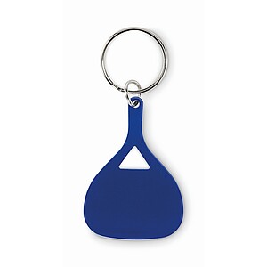 Klíčenka ve tvaru pálky, tmavě modrá