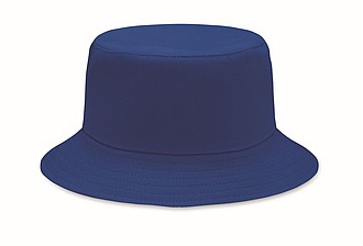 Klobouček z broušené bavlny, královská modrá