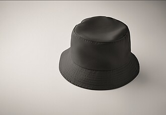 Klobouk z polyesteru 150g, černá